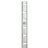 "U" Section Bookcase Strip 1.83m - Zinc