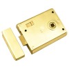 Rim Latch/Bolt - Polished Brass