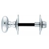 Oval Bathroom Thumbturn - Polished Chrome 