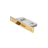 Bathroom Mortice Lock 3" - Electro Brass 