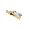 Bathroom Mortice Lock 2.5" - Electro Brass