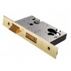 Euro Profile Sash Lock 2.5" - PVD Brass