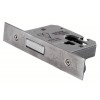 Euro Profile Dead Lock 3" - Satin Stainless Steel