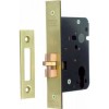 Mortice Cylinder Claw Bolt Dead Lock Case - Polished Brass