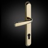 Straight Sprung Espag Handle (92mm Centres) - Gold