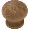 Knob 40mmd Unfinish Beech Std1