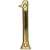 Carlisle Numeral 1 - Polished Brass