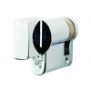 35/10 Half Thumbturn Euro Cylinder - Polished Chrome