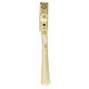 Teardrop Espagnolette Window Handle - Polished Brass