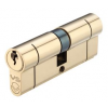 30/40 Euro Cylinder Keyed to Differ - Polished Brass