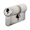 40/45 Euro Cylinder Keyed Alike - Satin Chrome