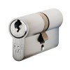 40/45 Euro Cylinder Keyed Alike - Satin Chrome