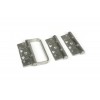 Centor E3 Straight Hinge Set - with Handle (Outward Opening) - Stainless Steel