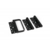 Centor E3 Half Offset Hinge Set - with Handle (Outward Opening) - Black