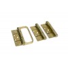 Centor E3 Half Offset Hinge Set - with Handle (Outward Opening) - Brass