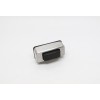 Magnetic Door Catch Set - Brushed Stainless Steel 