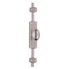 Espagnolette Bolt with Oval Knob - Satin Chrome