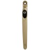 Window Espagnolette In-Line Handle - Polished Brass