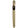 Window Espagnolette In-Line Handle - Polished Brass