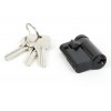 35/10 Half Euro Cylinder KD - Black