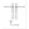 Vela Narrow Euro Espag Handle (92mm Centres) - Satin Chrome 