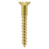 6 x 3/4" Brass Countersunk Screws (200)