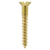 6 x 3/4" Brass Countersunk Screws (200)