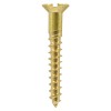 6 x 1Â½" Brass Screws CSK. (200)