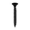 4 x 25mm (8 x 1") Black Pozi Countersunk Screws (Box 200)