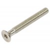 Countersunk Scr Ni Pl M6x60mm