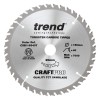 Trend CSB/16540T Cordless Trim Saw Blade - 165mm x 40T x 20mm Bore