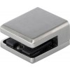 Shelf Clamp Support - 8mm thickness - Ral 9006 silver