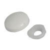 White Screw Caps 6-8g (200)