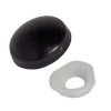 Black Screw Caps 6-8g (100)