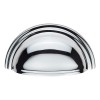 Victorian Cup Pull - Polished Chrome