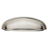 Modern Shaker Cup Pull - Satin Nickel