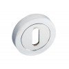 Insignia Standard Key Escutcheon 1 Pc - Polished Chrome (Zinc)