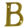 Carlisle - Letter B Polished Brass