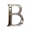 Carlisle - Letter B Polished Chrome