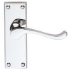 Carlisle Scroll Lever Latch Handle - CP