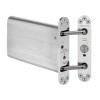 R100 Powermatic Concealed Door Closer Polished Chrome