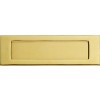 Letter Plate 305mm x 103mm - Polished Brass