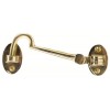 Cabin Hook 4" (102mm) Polished Brass