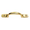 Pull Handle 152mm - Polished Brass