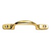 Pull Handle 152mm - Polished Brass