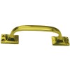Pull Handle 152mm - Polished Brass