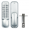 Digital Lock With Hold Back - Satin Chrome