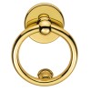 Ring Door Knocker - Polished Brass