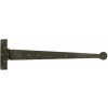 18" Penny End T Hinge (pair) - Beeswax 