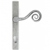 Monkeytail Euro Espag Handles (92mm Centres) Right Handed - Pewter